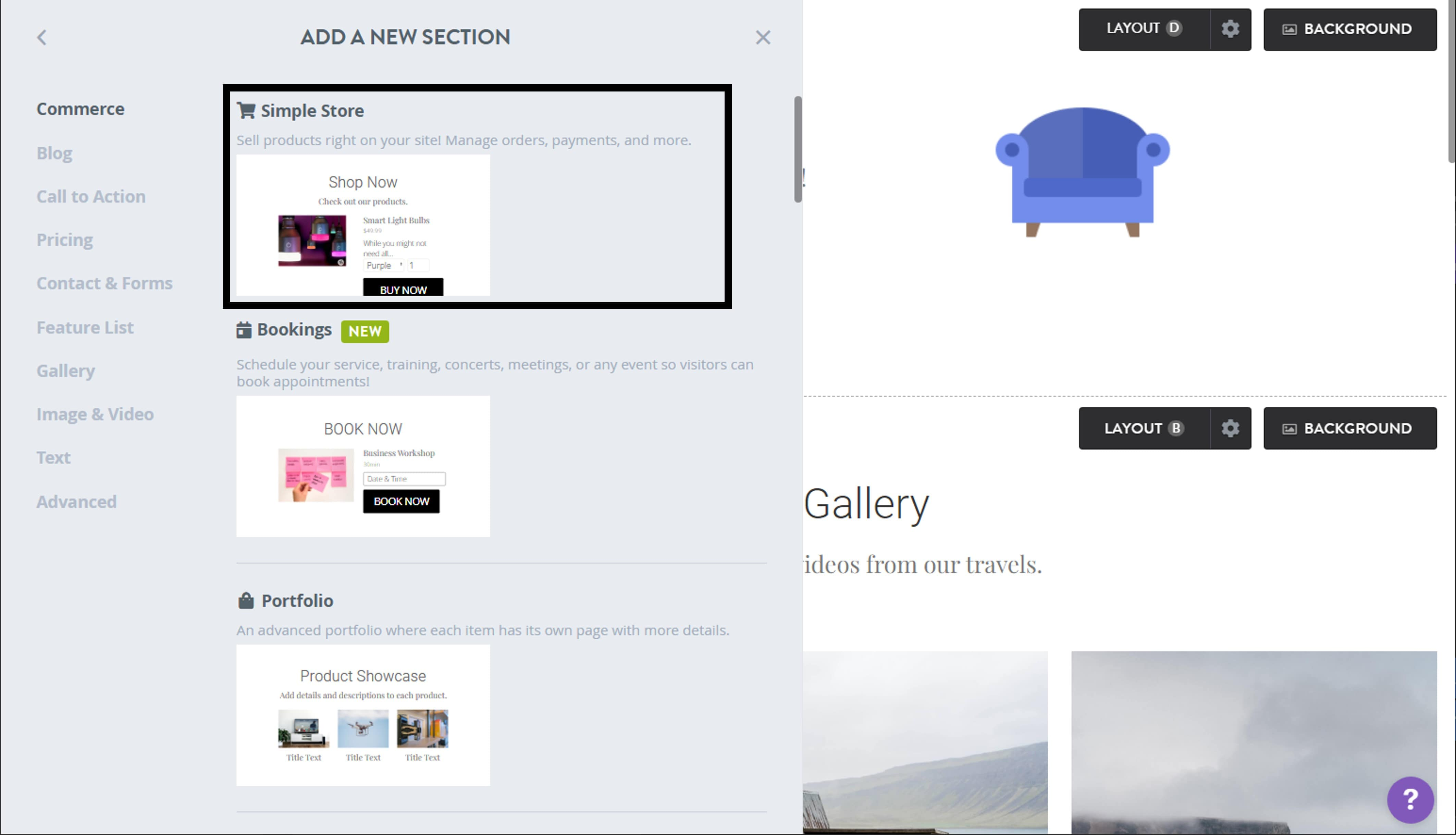 Strikingly Sections Strikingly Sections